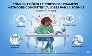 Lire la suite à propos de l’article Gérer le stress des examens : méthodes concrètes et validées