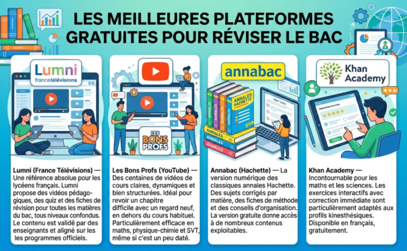 Reviser Réviser le bac : Ressources en ligne qui font vraiment progresser
