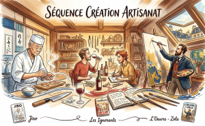 Lire la suite à propos de l’article Séquence création artisanat première Bac Pro : Créer, fabriquer …