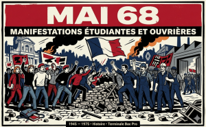 Lire la suite à propos de l’article Mai 68 : Fiche d&rsquo;activité Terminale Bac Pro
