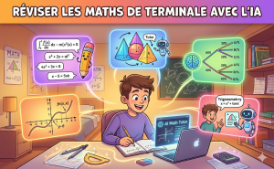 Lire la suite à propos de l’article Réviser les maths de Terminale avec l&rsquo;IA : prompts pour progresser