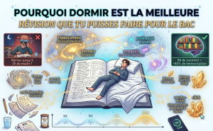 Lire la suite à propos de l’article Pourquoi le sommeil est essentiel pendant les révisions du bac
