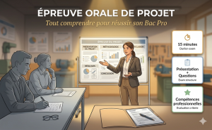Lire la suite à propos de l’article Tout comprendre de l&rsquo;épreuve orale de projet en Bac Pro