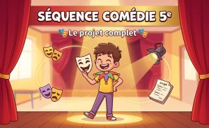 Lire la suite à propos de l’article Séquence comédie 5e : le projet théâtre complet