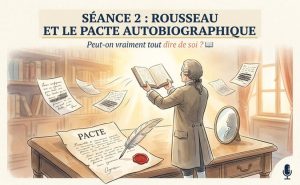 Lire la suite à propos de l’article Rousseau et le pacte autobiographique : séance 2 Bac Pro